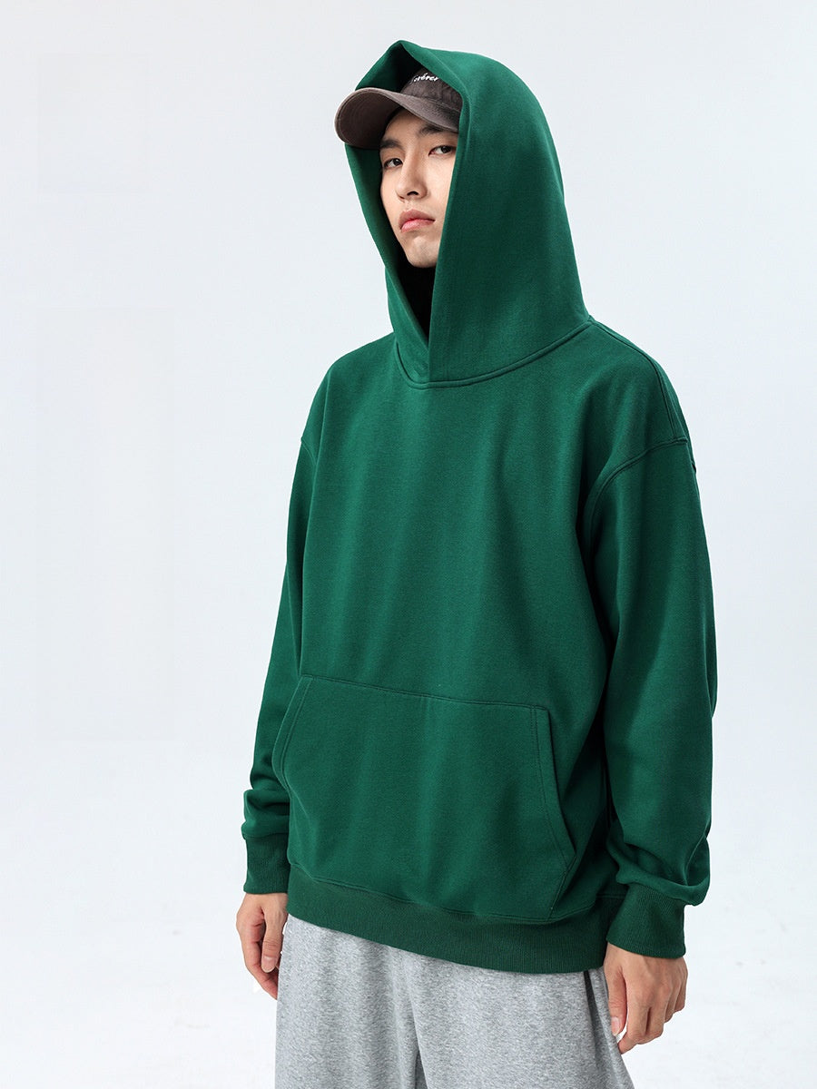 Heavyweight pullover hoodie for men